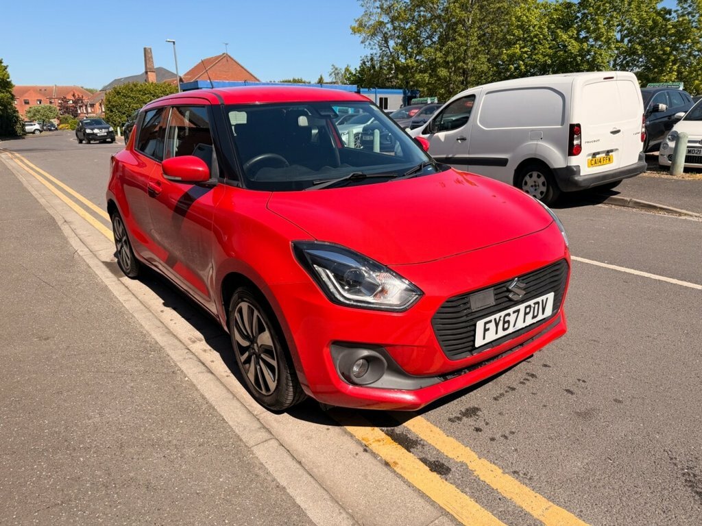 Suzuki Swift 1L Sz5 FY67PDV Red #4