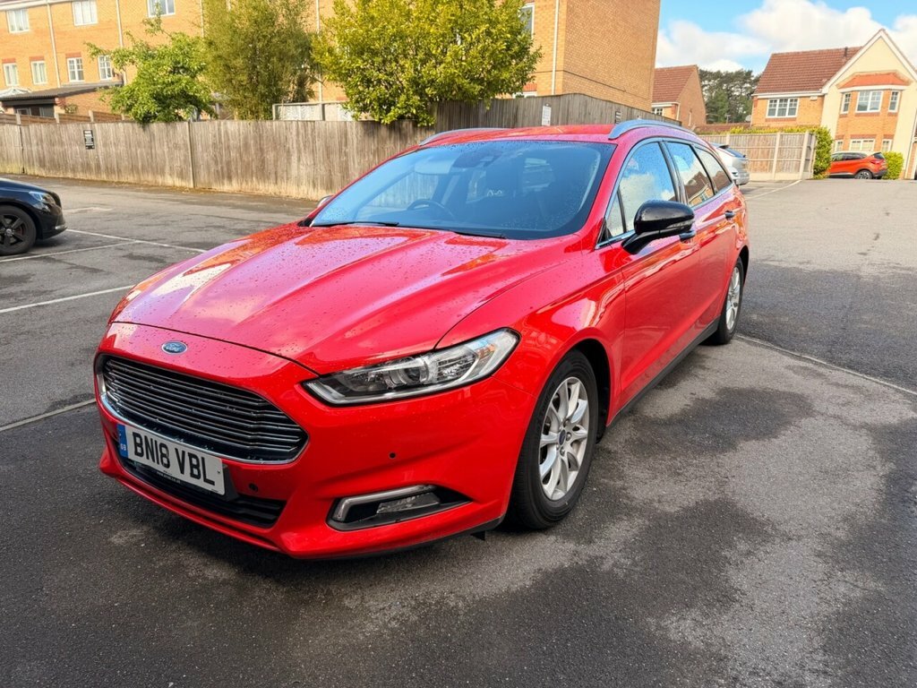 Ford Mondeo Estate Red