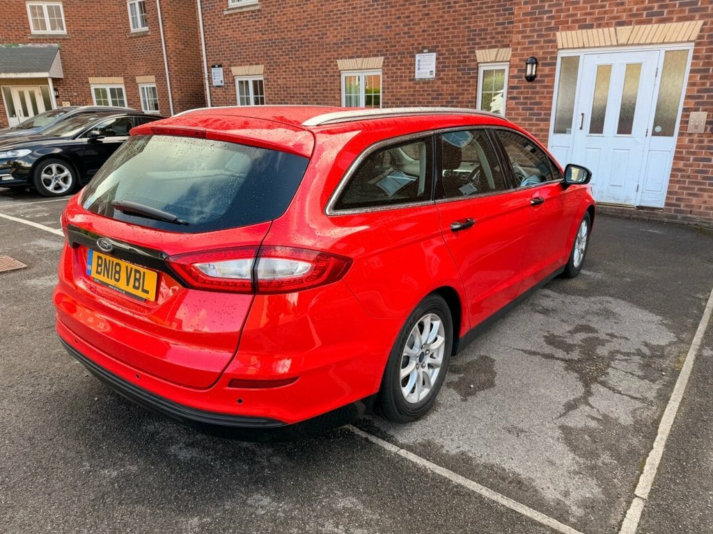 Ford Mondeo Estate BN18VBL Red #3