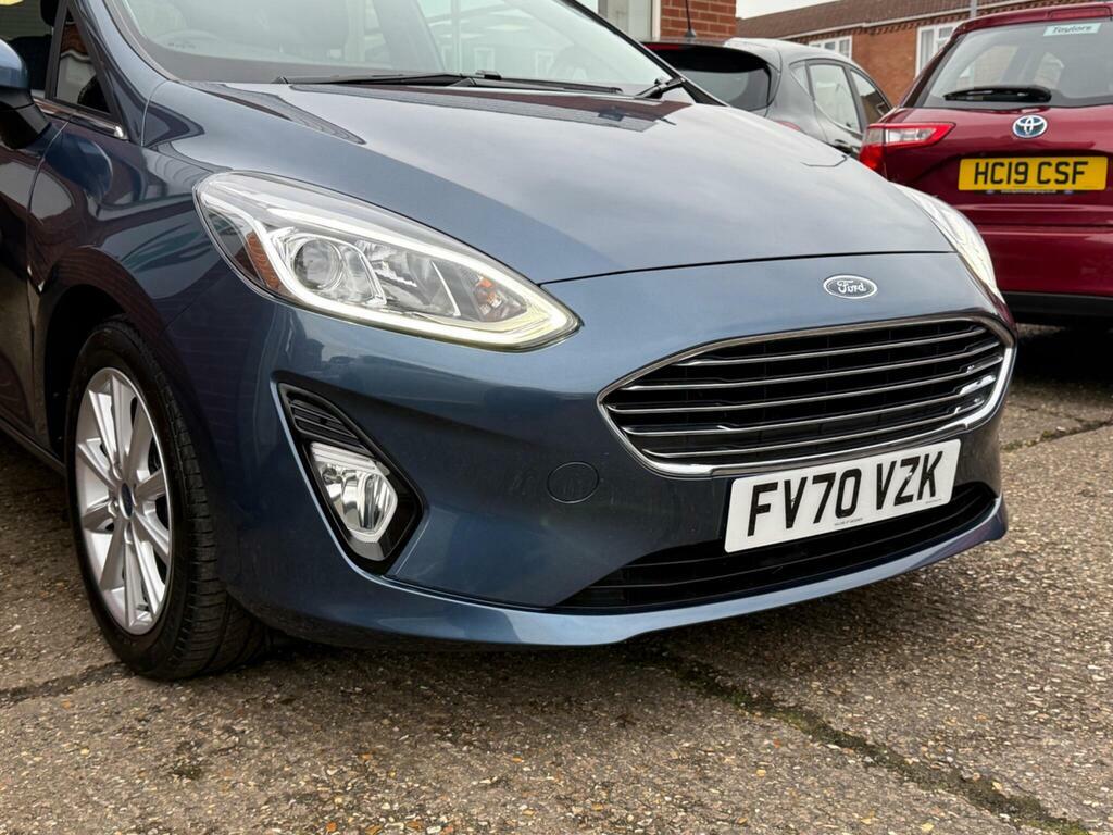 Ford Fiesta 1.0T Ecoboost Titanium Euro 6 Ss FV70VZK Blue #5