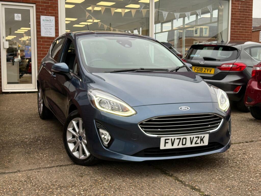 Ford Fiesta 1.0T Ecoboost Titanium Euro 6 Ss Blue