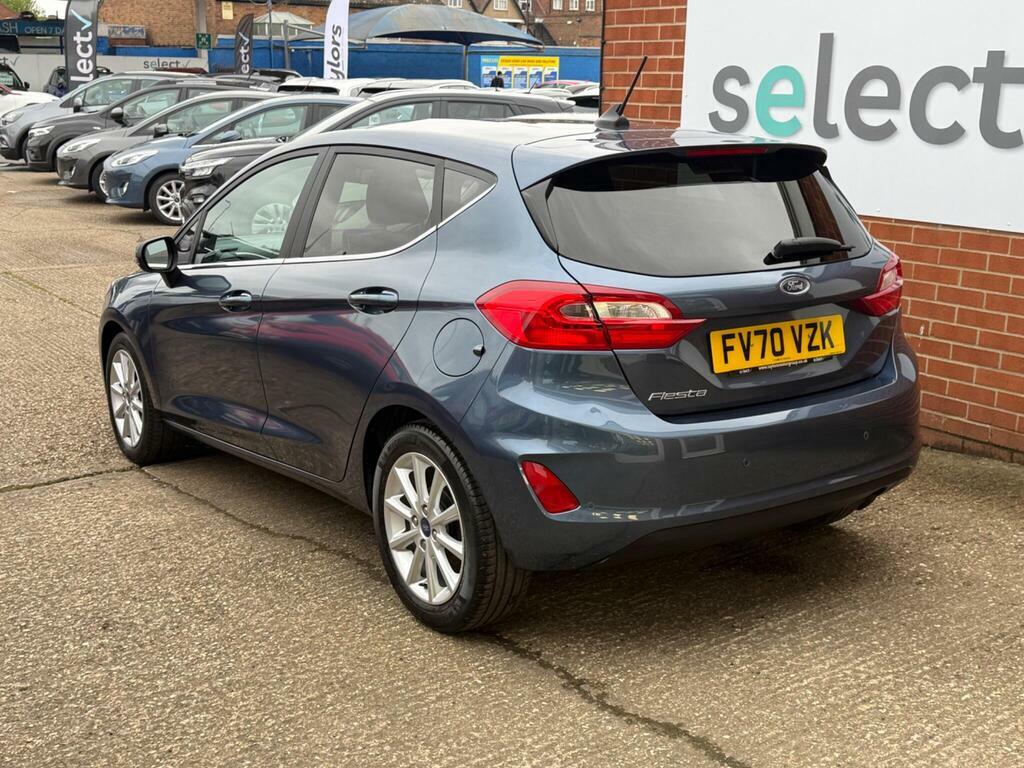 Ford Fiesta 1.0T Ecoboost Titanium Euro 6 Ss FV70VZK Blue #6
