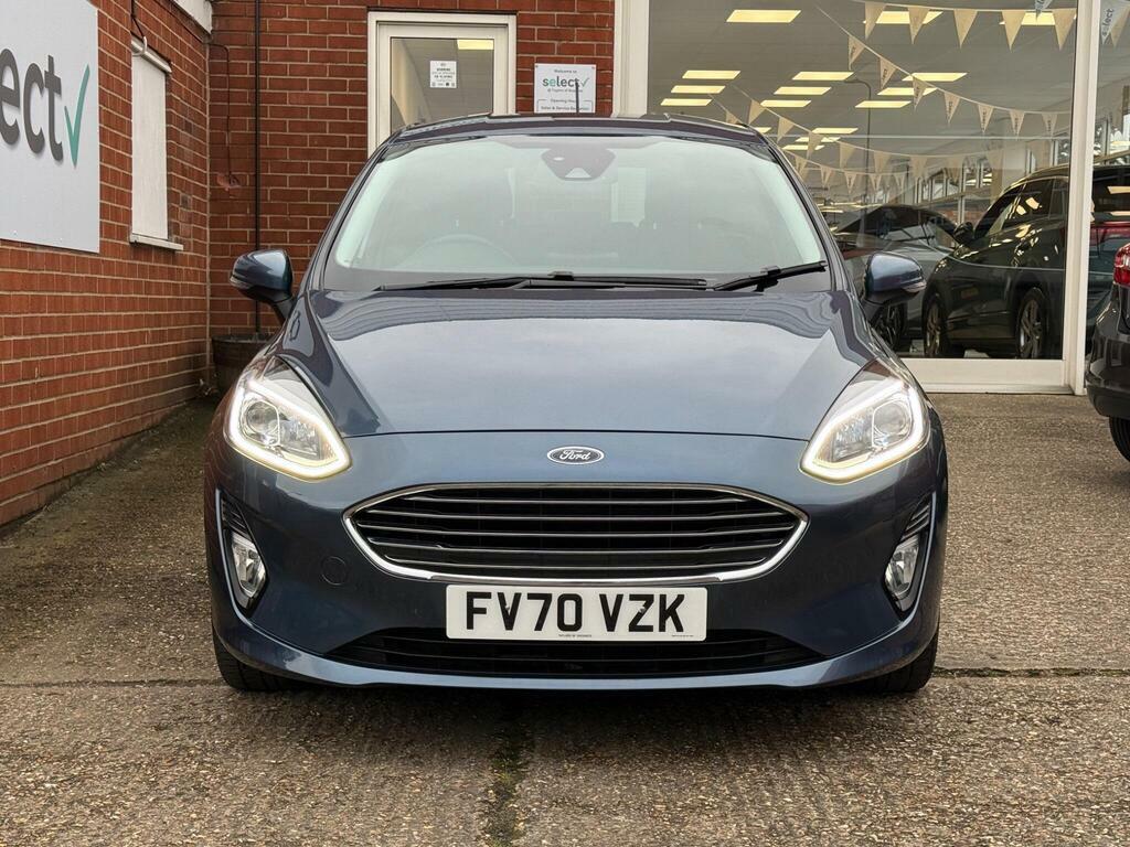 Ford Fiesta 1.0T Ecoboost Titanium Euro 6 Ss FV70VZK Blue #2