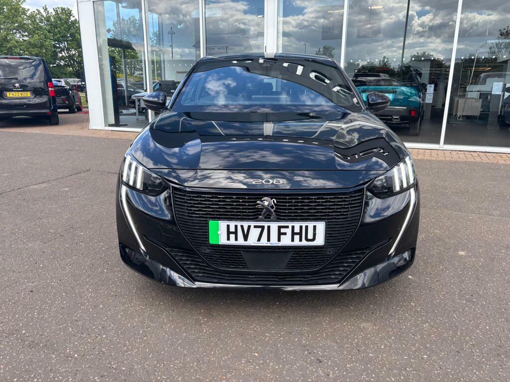 Peugeot e-208 50Kwh Gt HV71FHU Black #4
