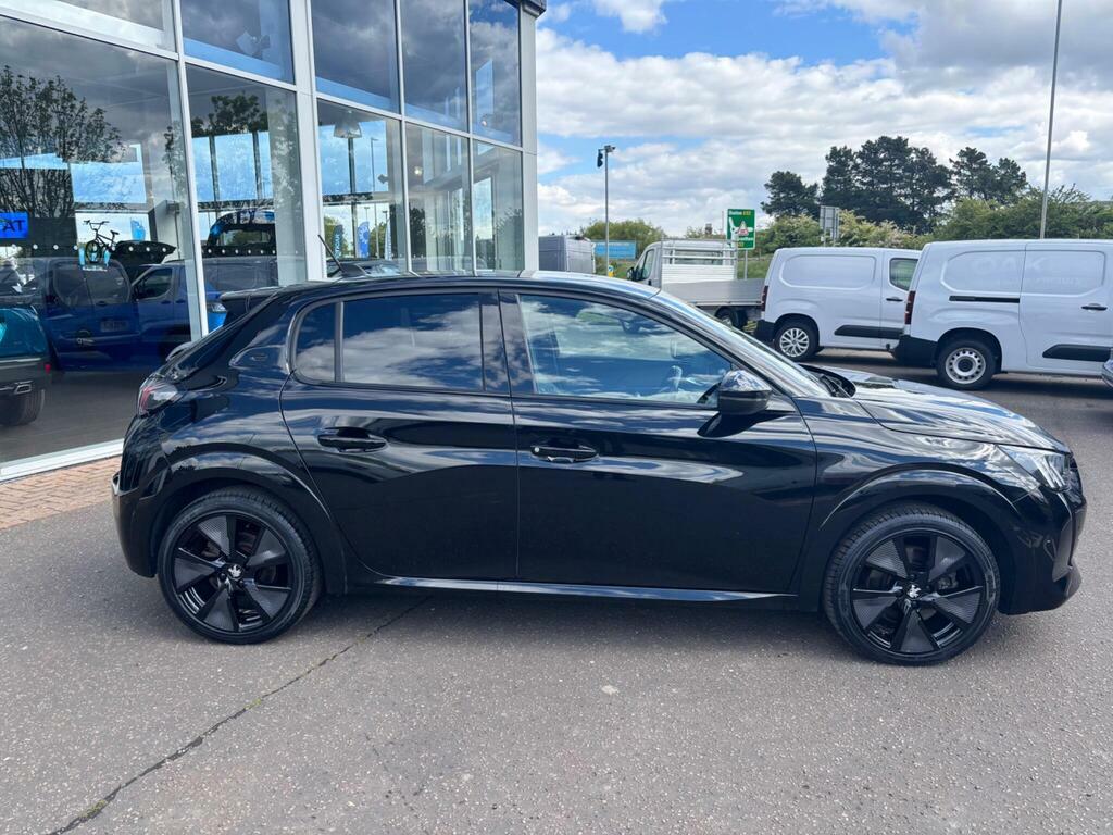 Peugeot e-208 50Kwh Gt HV71FHU Black #2