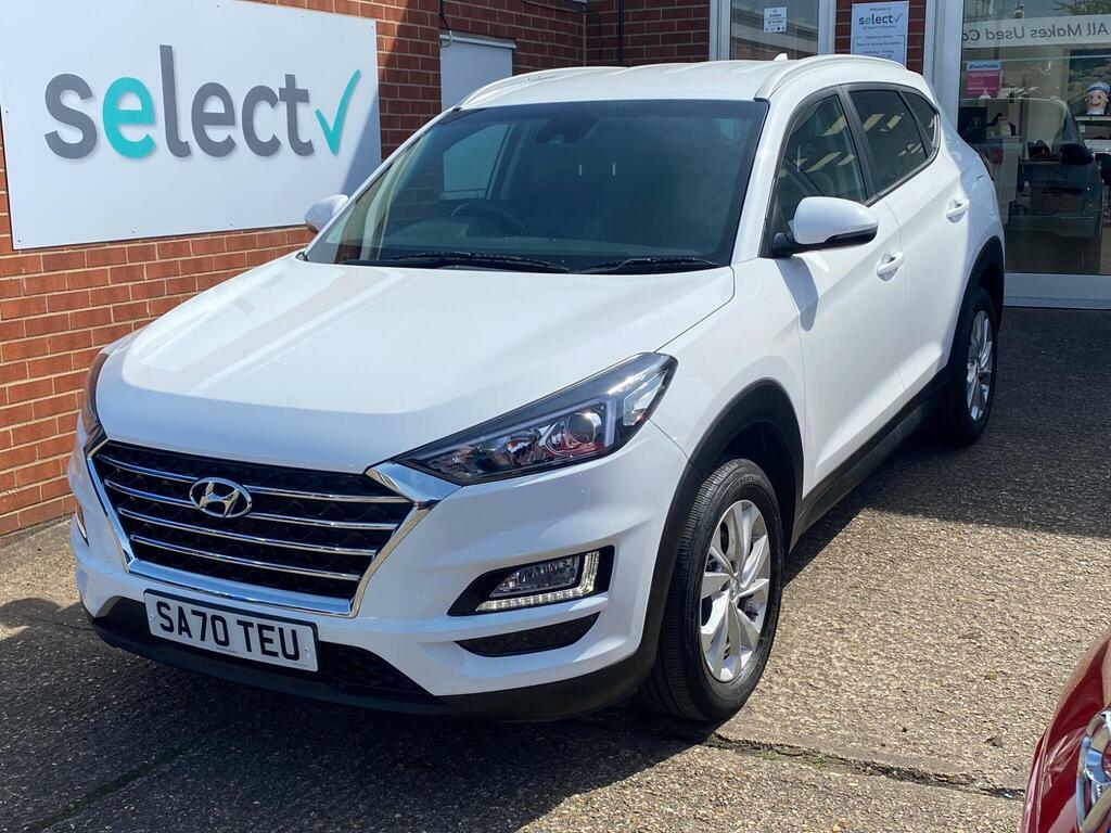Hyundai Tucson 1.6 Gdi Se Nav Euro 6 Ss White #3