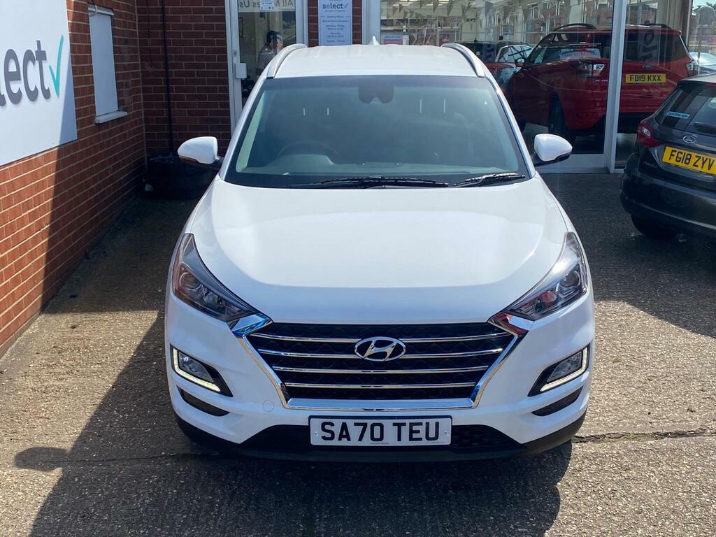 Hyundai Tucson 1.6 Gdi Se Nav Euro 6 Ss White #2