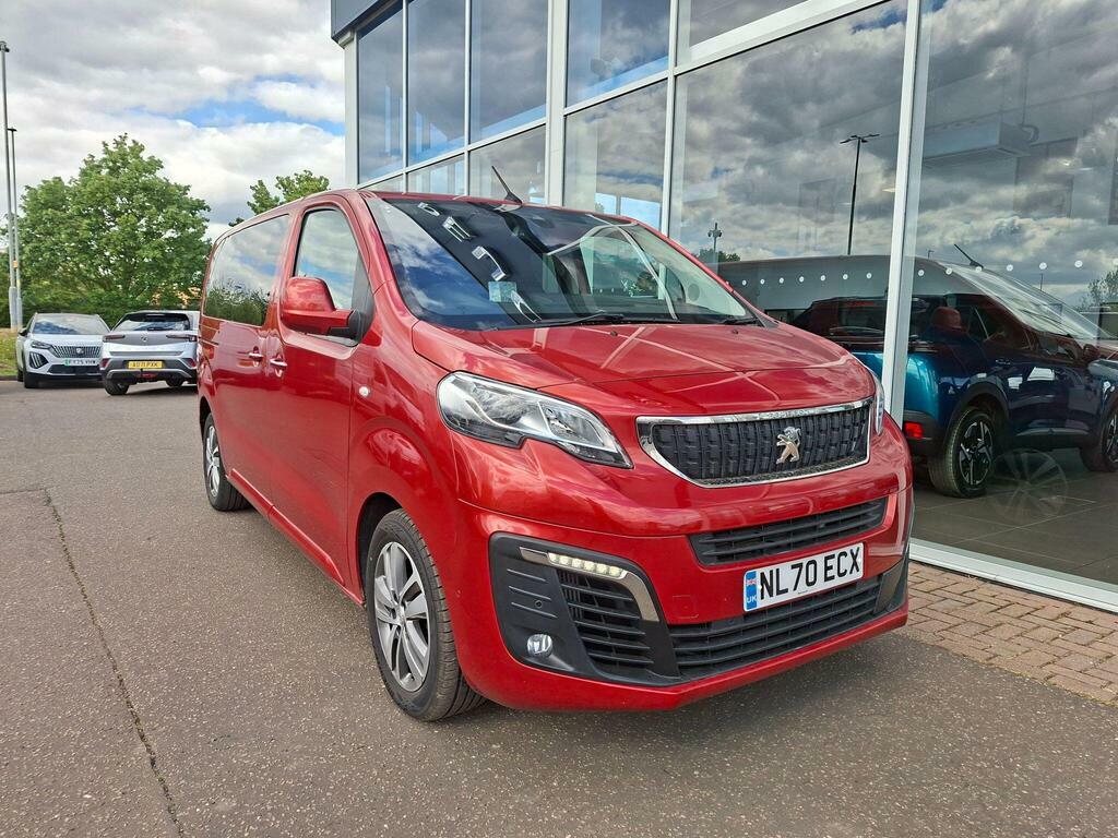 Peugeot Traveller 2.0 Bluehdi Allure Standard Mpv Eat8 Mwb Euro 6 S Red
