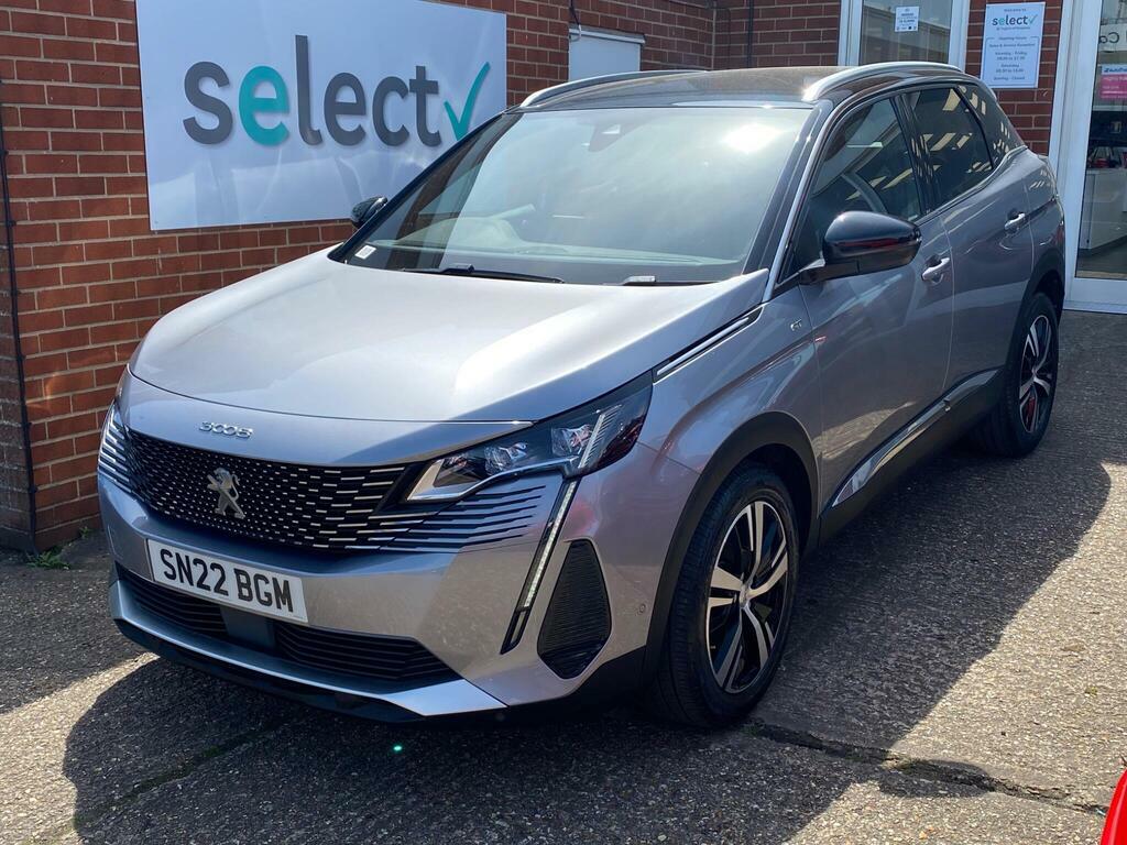 Peugeot 3008 1.2 Puretech Gt Euro 6 Ss SN22BGM Grey #3
