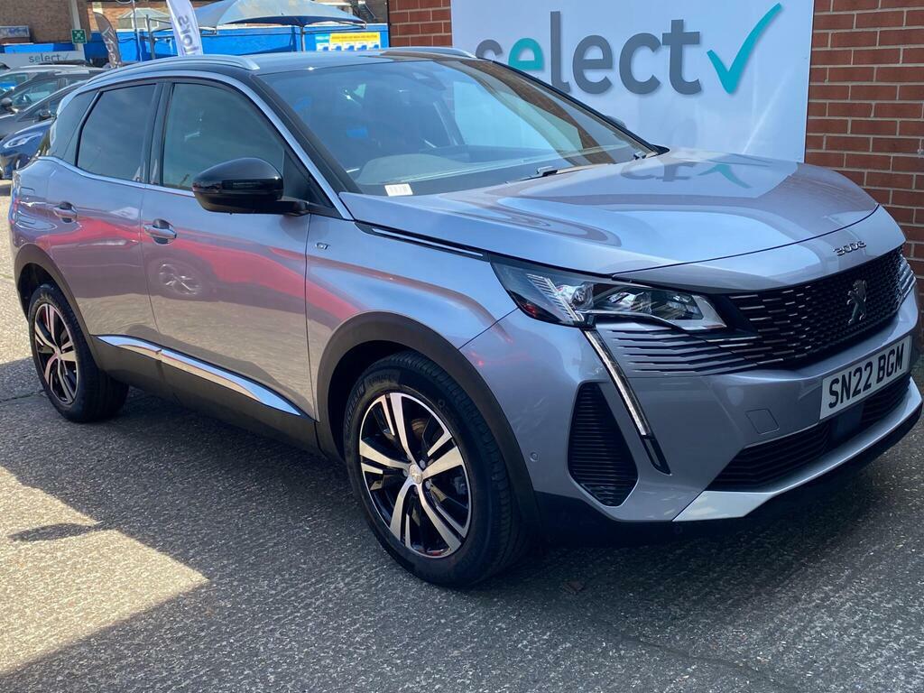Peugeot 3008 1.2 Puretech Gt Euro 6 Ss SN22BGM Grey #5