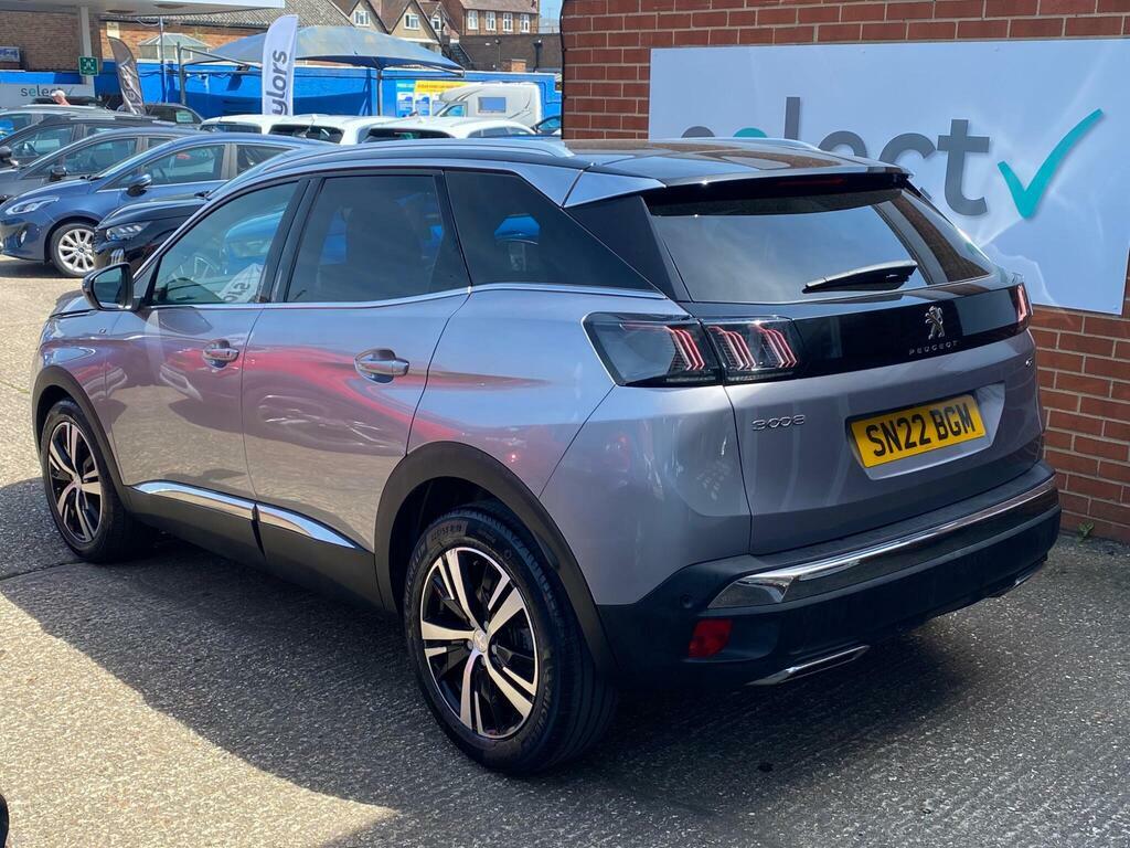 Peugeot 3008 1.2 Puretech Gt Euro 6 Ss SN22BGM Grey #4