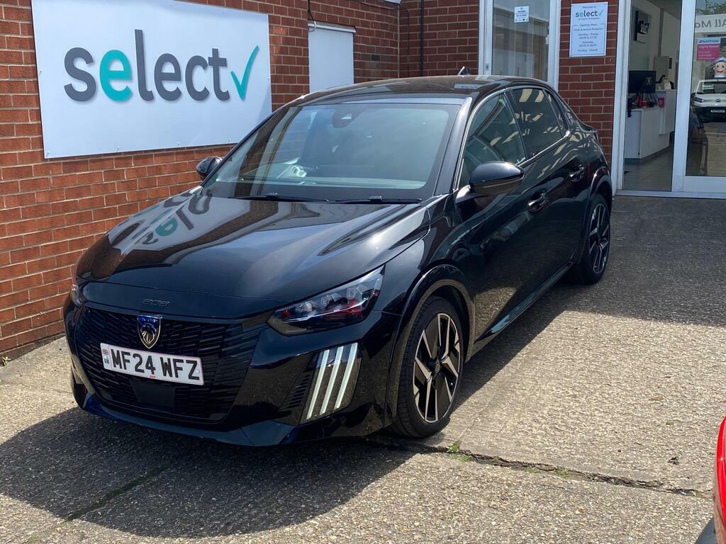 Peugeot 208 1.2 Puretech Gt Euro 6 Ss MF24WFZ Black #3
