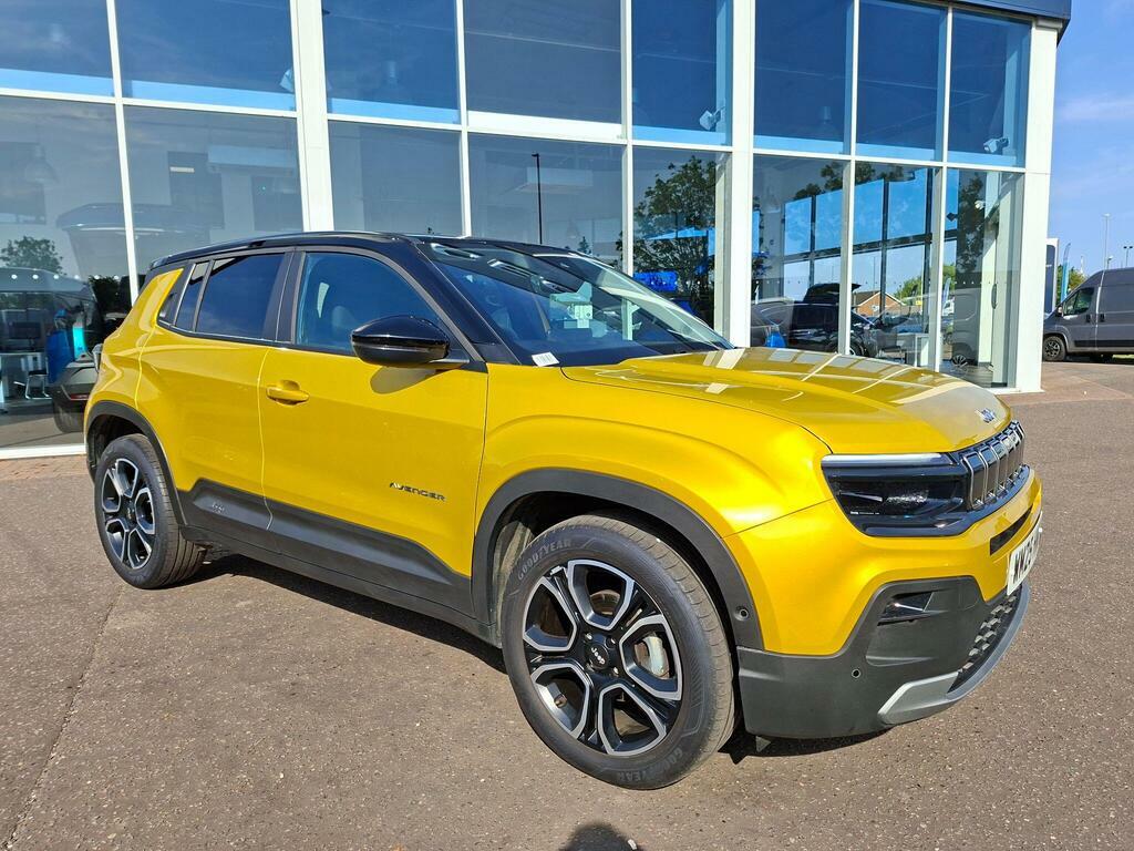 Jeep Avenger 1.2 Summit Euro 6 Ss WM25HMX Yellow #4