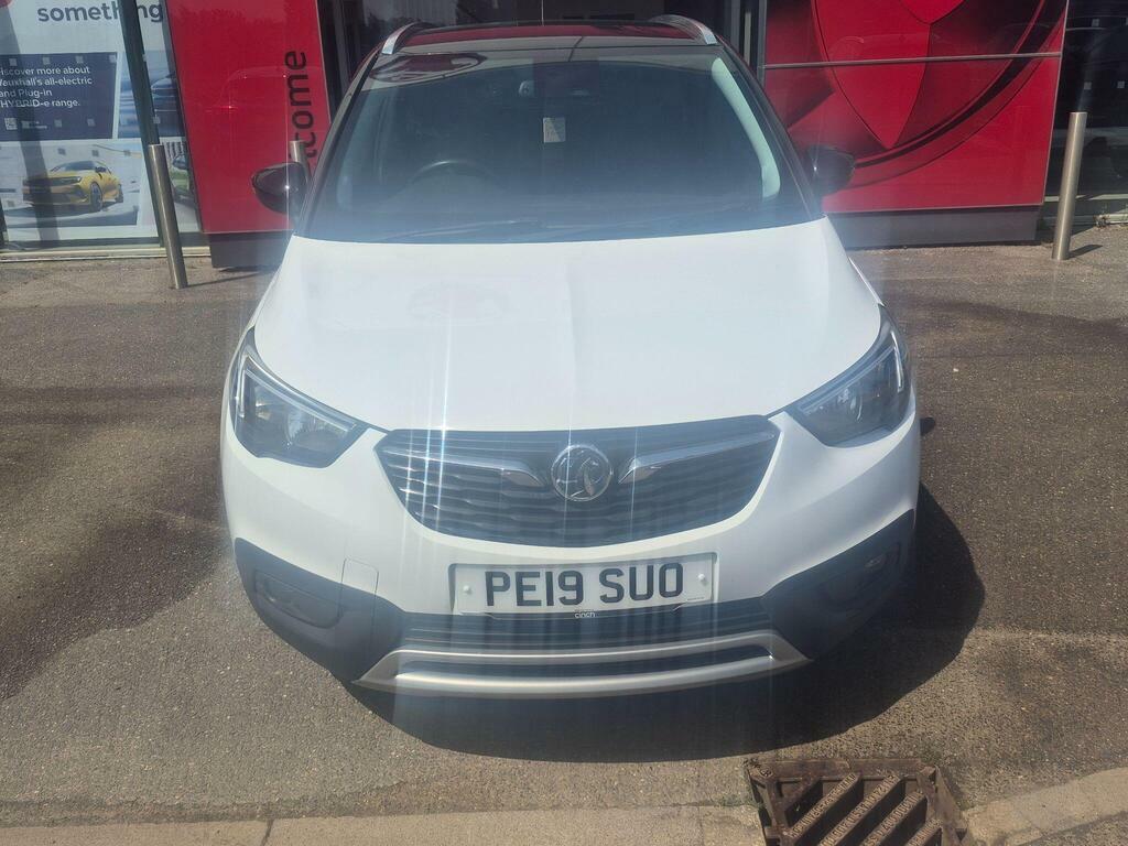 Vauxhall Crossland X 1.2 Turbo Gpf Elite Euro 6 Ss PE19SUO White #2