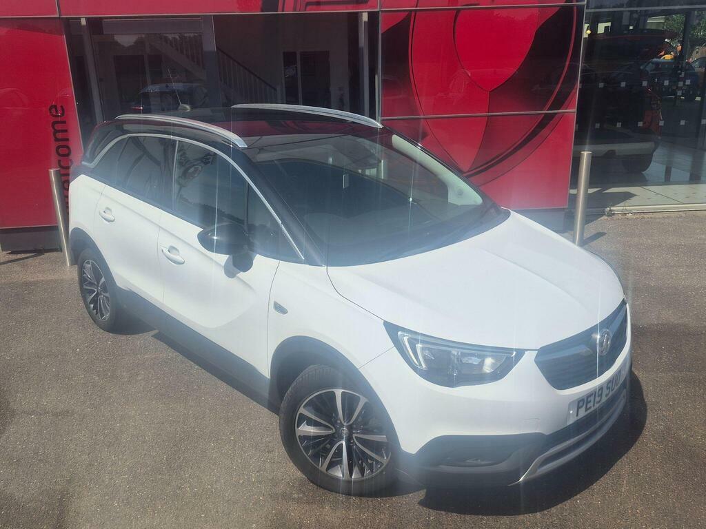 Vauxhall Crossland X 1.2 Turbo Gpf Elite Euro 6 Ss PE19SUO White #5
