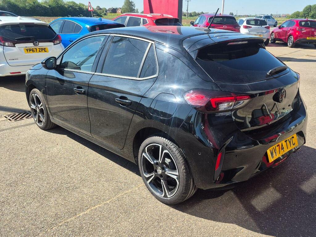 Vauxhall Corsa 1.2 Turbo Gs Euro 6 S S WV74TYC Black #4