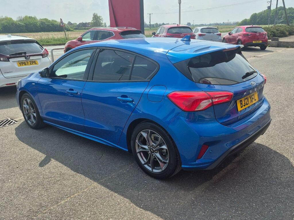 Ford Focus 1.0T Ecoboost St-line Euro 6 S S BJ21XFL Blue #4