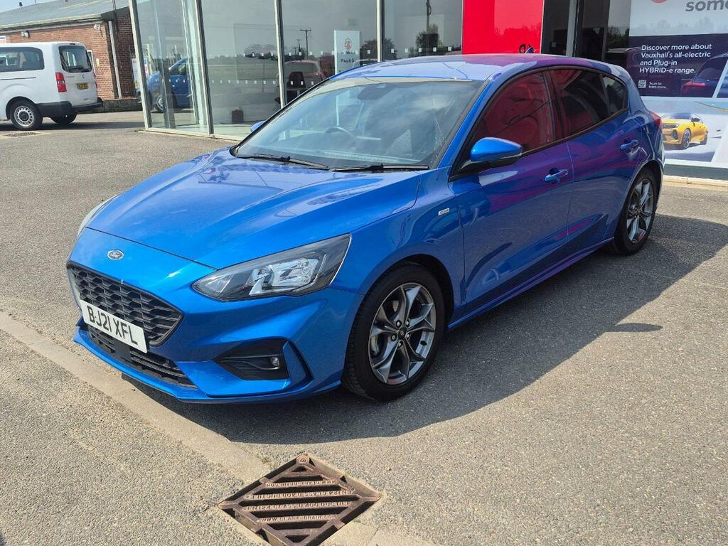 Ford Focus 1.0T Ecoboost St-line Euro 6 S S BJ21XFL Blue #3