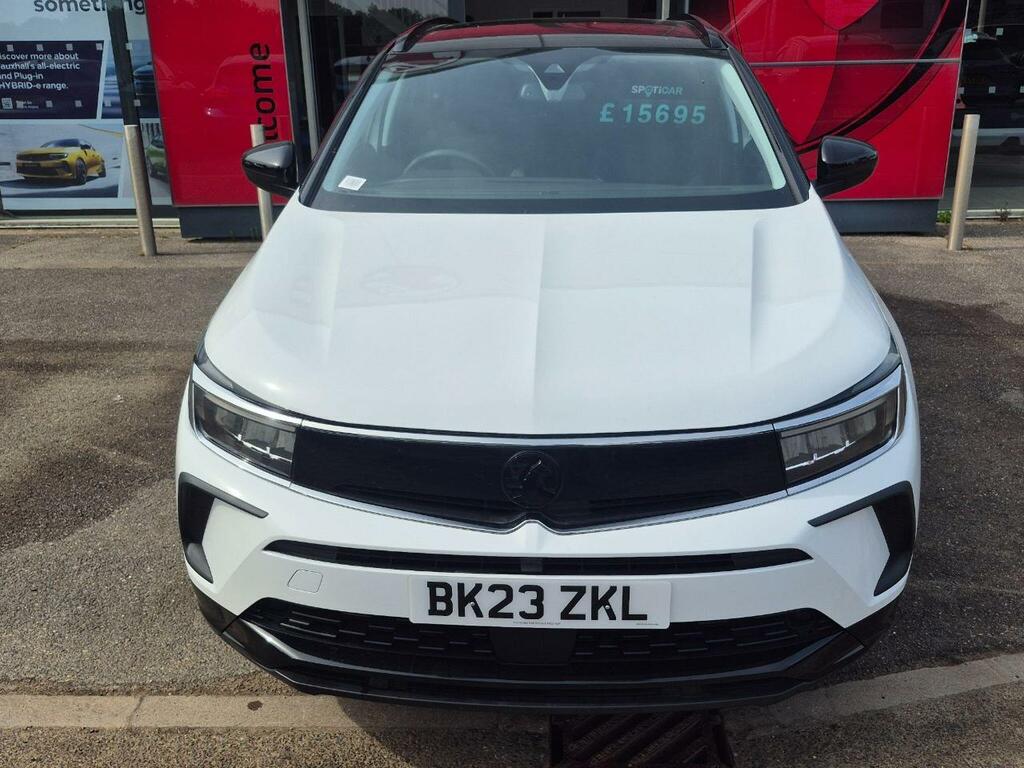 Vauxhall Grandland 1.2 Turbo Gs Line Euro 6 S S BK23ZKL White #2