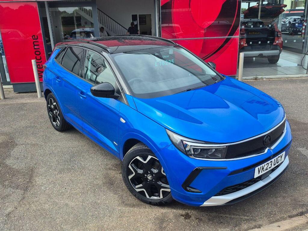 Vauxhall Grandland 1.6 14.2Kwh Ultimate Euro 6 S S VK23UGY Blue #5