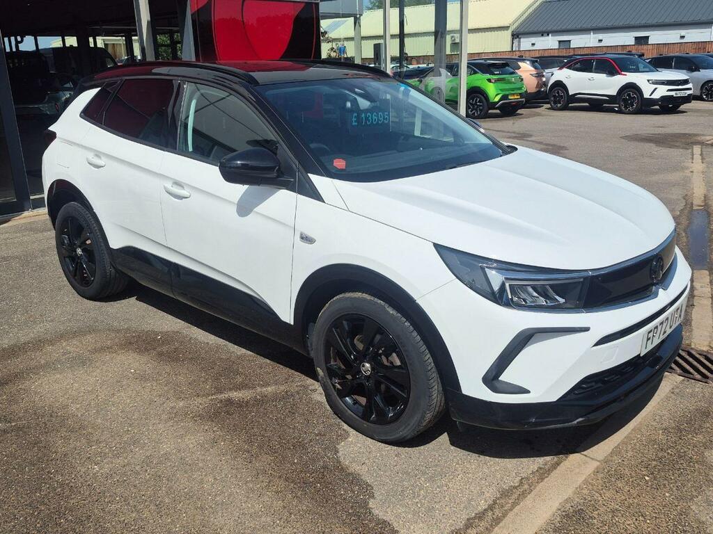 Vauxhall Grandland 1.2 Turbo Gs Line Euro 6 S S FP72UTA White #6