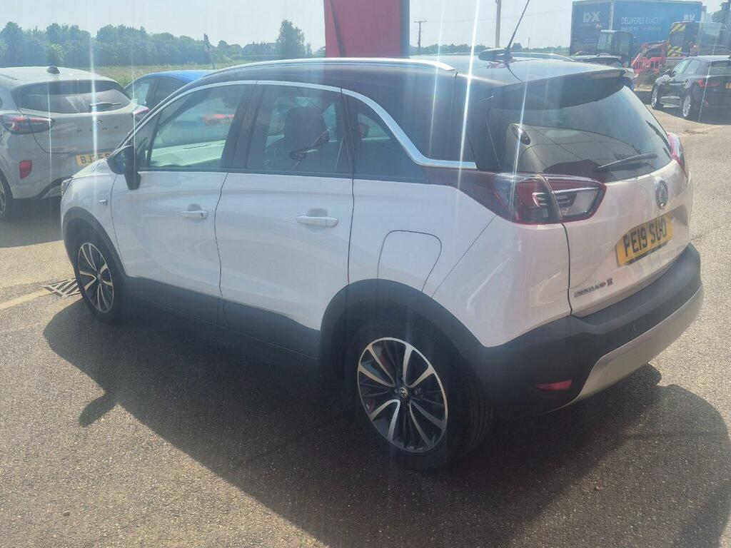 Vauxhall Crossland X 1.2 Turbo Gpf Elite Euro 6 S S PE19SUO White #4