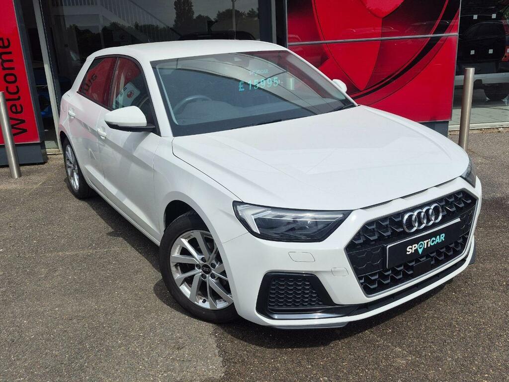 Audi A1 1.0 Tfsi 25 Sport Sportback Euro 6 S S FV23XYW White #6