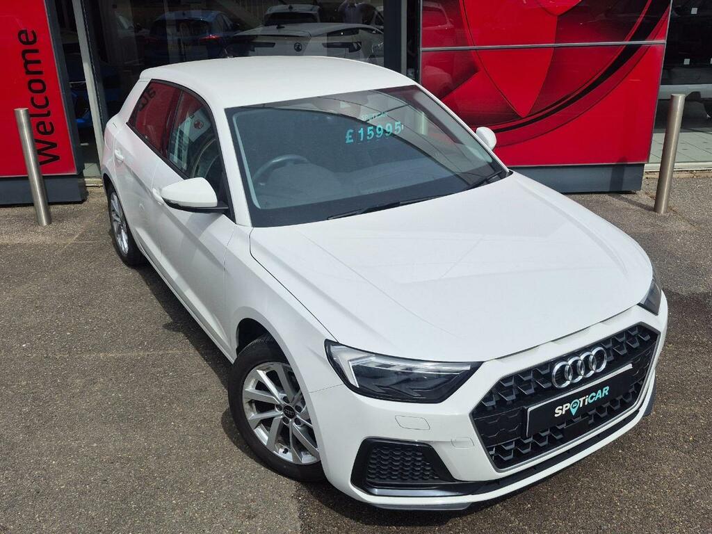 Audi A1 1.0 Tfsi 25 Sport Sportback Euro 6 S S FV23XYW White #5