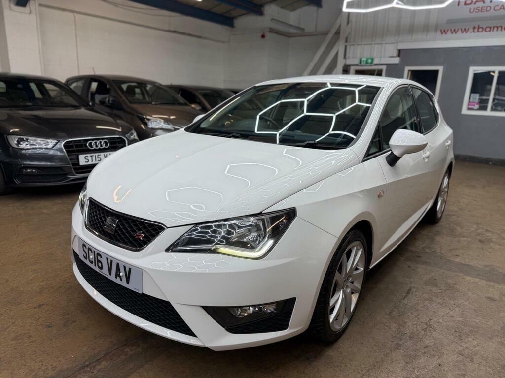 Seat Ibiza 1.2 Tsi Fr Euro 6 SC16VAV White #6