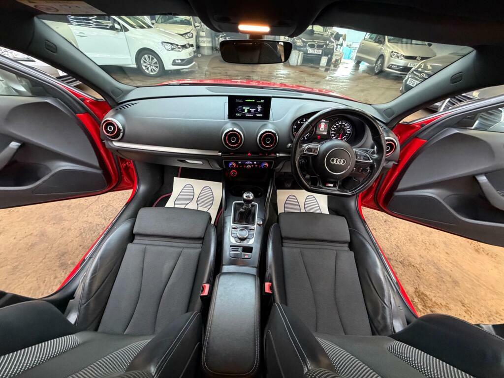 Audi A3 2.0 Tdi S Line Sportback Euro 6 S S MW65PNO Red #2