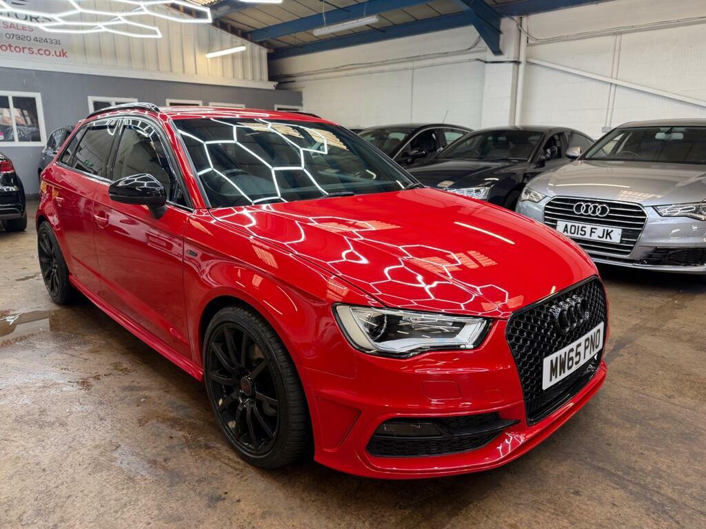 Audi A3 2.0 Tdi S Line Sportback Euro 6 S S MW65PNO Red