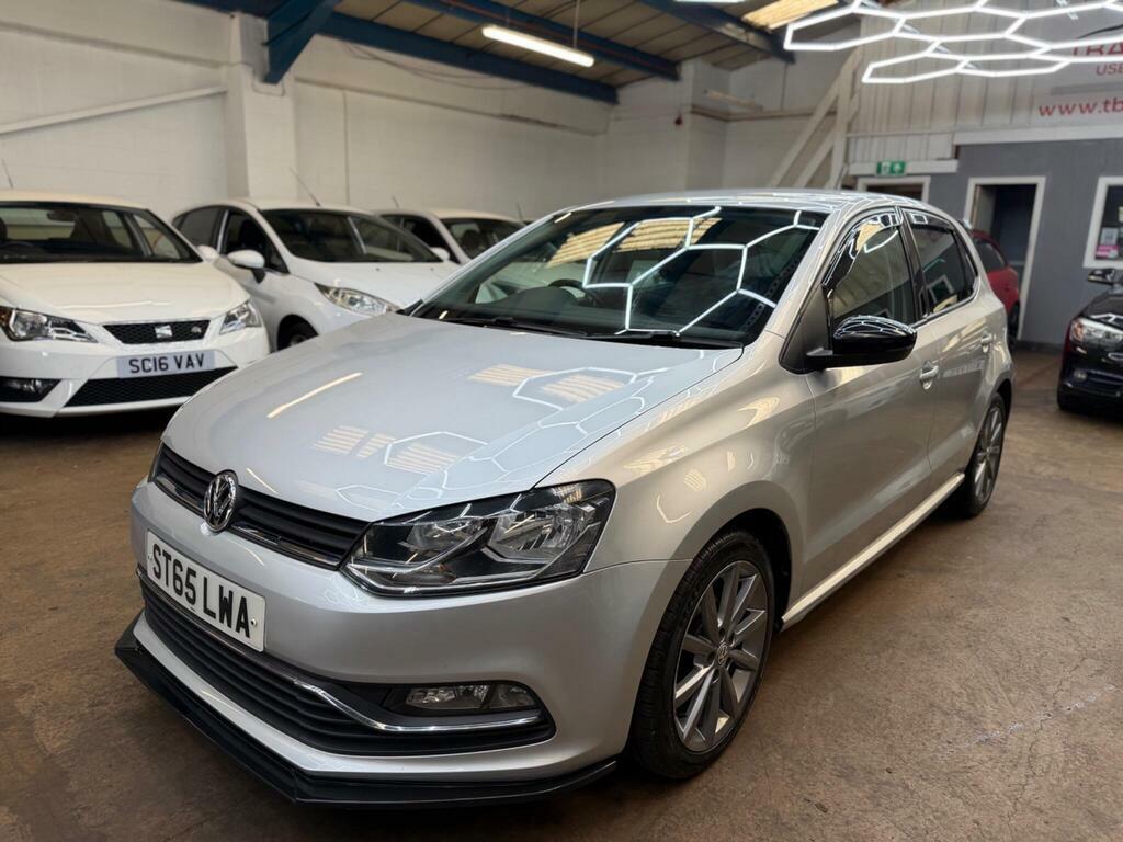 Volkswagen Polo 1.2 Tsi Bluemotion Tech Se Design Euro 6 S S ST65LWA Silver #6