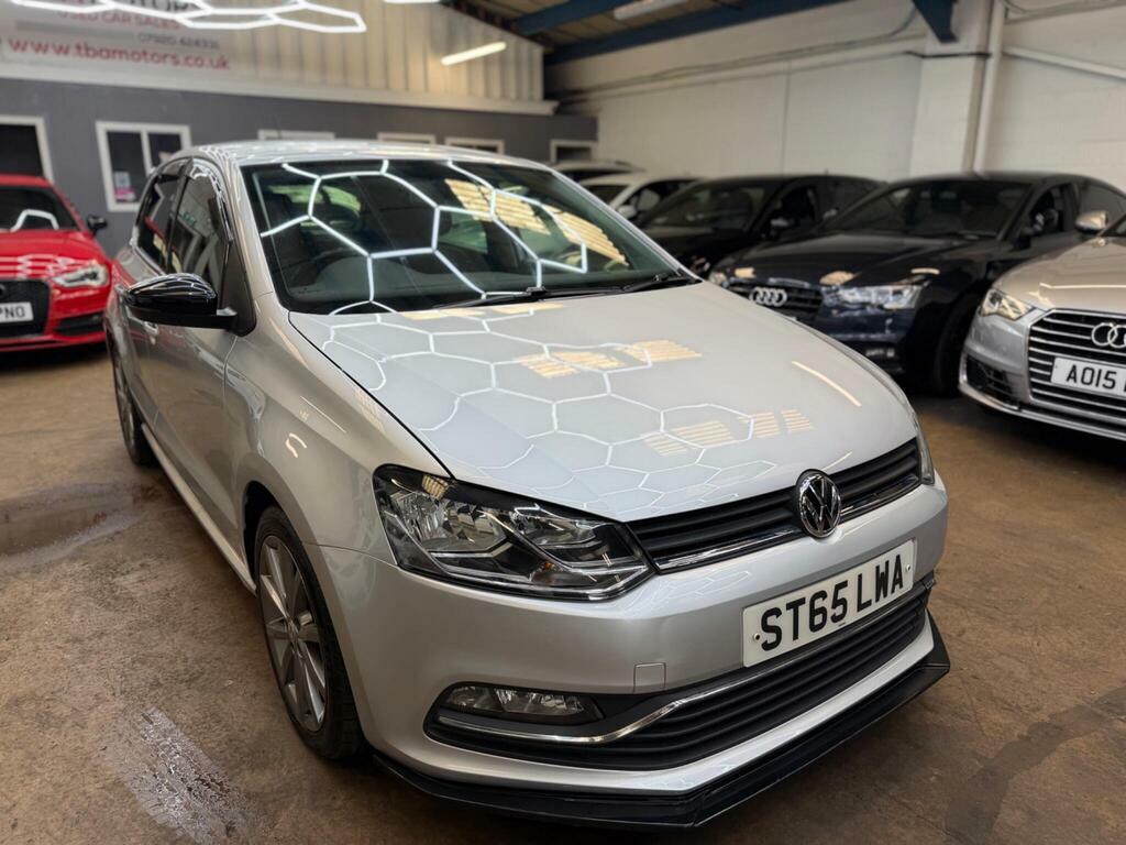 Volkswagen Polo 1.2 Tsi Bluemotion Tech Se Design Euro 6 S S ST65LWA Silver #4