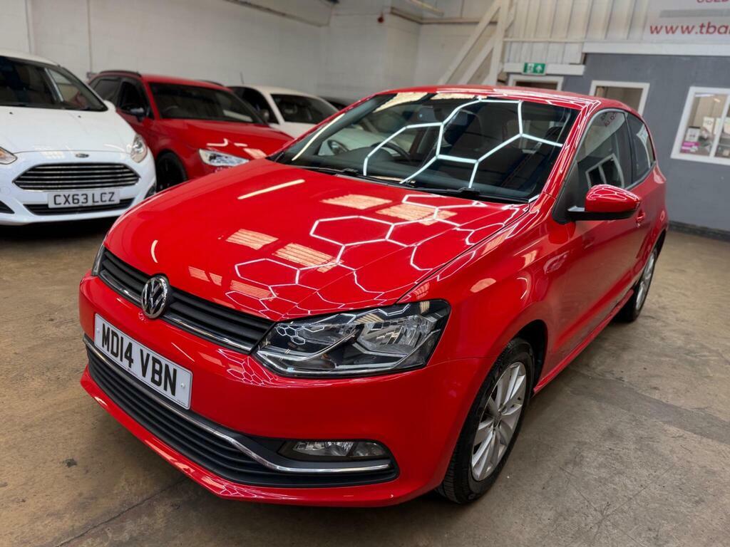 Volkswagen Polo 1.0 Bluemotion Tech Se Euro 6 S S MD14VBN Red #6
