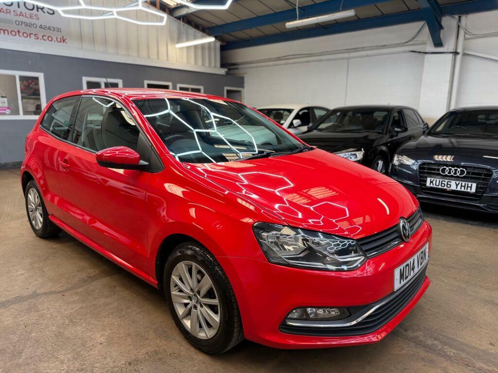 Volkswagen Polo 1.0 Bluemotion Tech Se Euro 6 S S Red