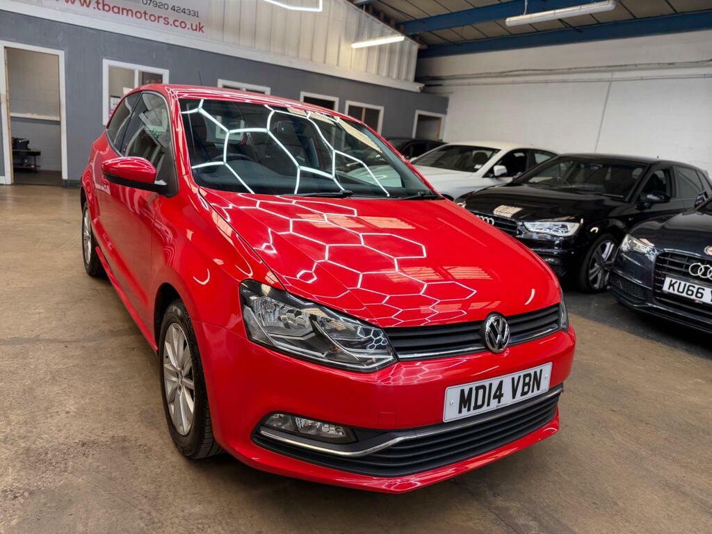 Volkswagen Polo 1.0 Bluemotion Tech Se Euro 6 S S MD14VBN Red #4