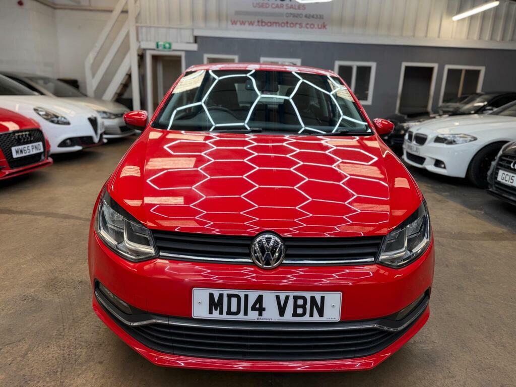 Volkswagen Polo 1.0 Bluemotion Tech Se Euro 6 S S MD14VBN Red #5