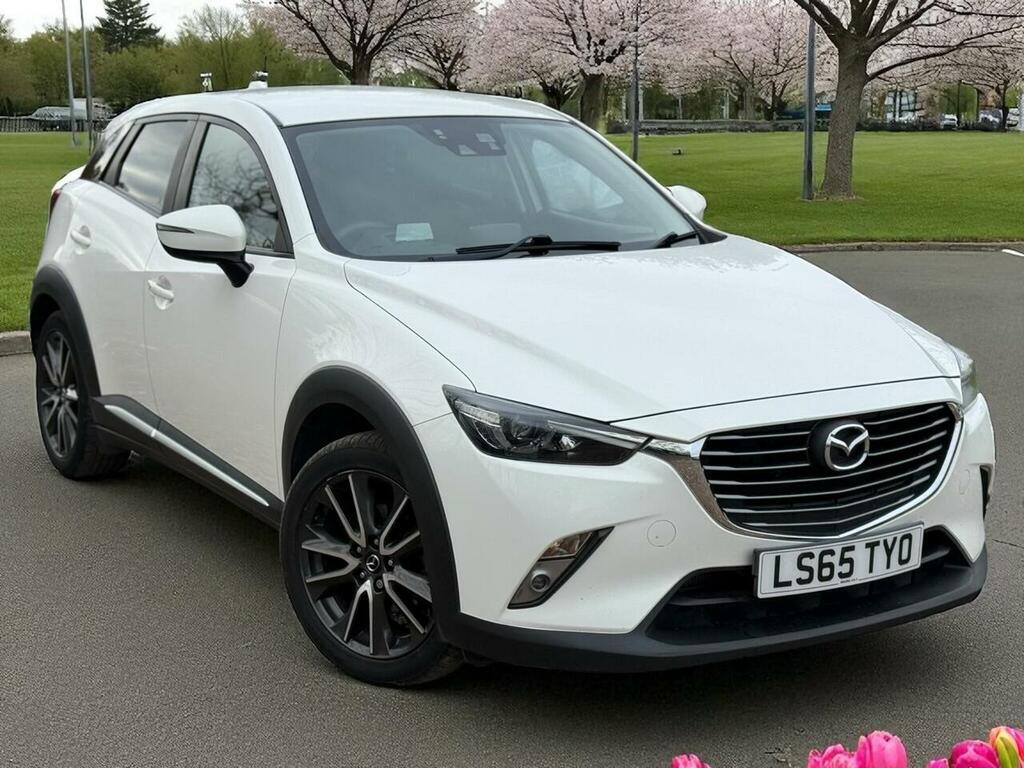 Mazda CX-3 1.5 Skyactiv-d Sport Nav Euro 6 Ss White