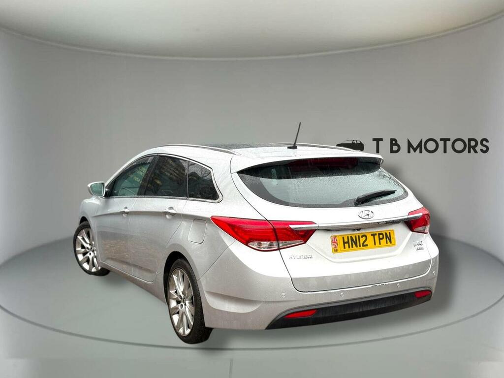 Hyundai I40 1.7 Crdi Premium Euro 5 Silver #3