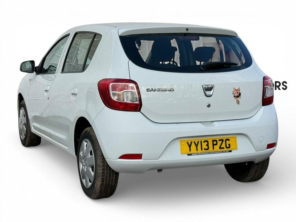 Dacia Sandero 1.2 Laureate Euro 5 White #4