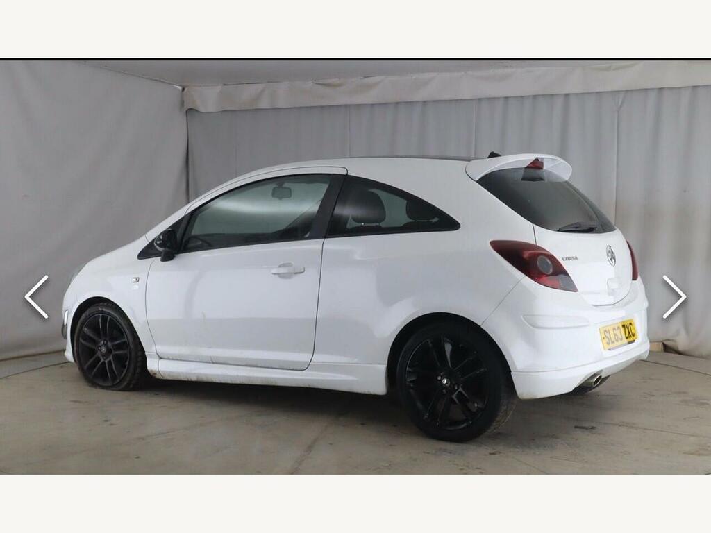 Vauxhall Corsa 1.2 16V Limited Edition Euro 5 SL63ZXC White #5