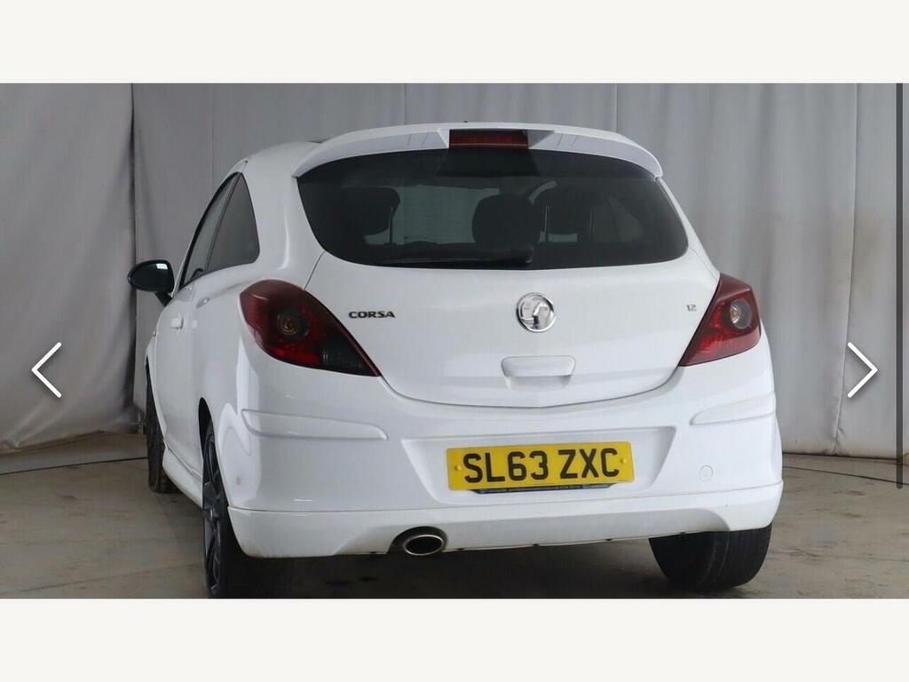 Vauxhall Corsa 1.2 16V Limited Edition Euro 5 SL63ZXC White #4