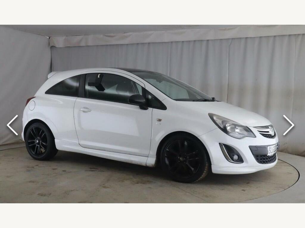 Vauxhall Corsa 1.2 16V Limited Edition Euro 5 White