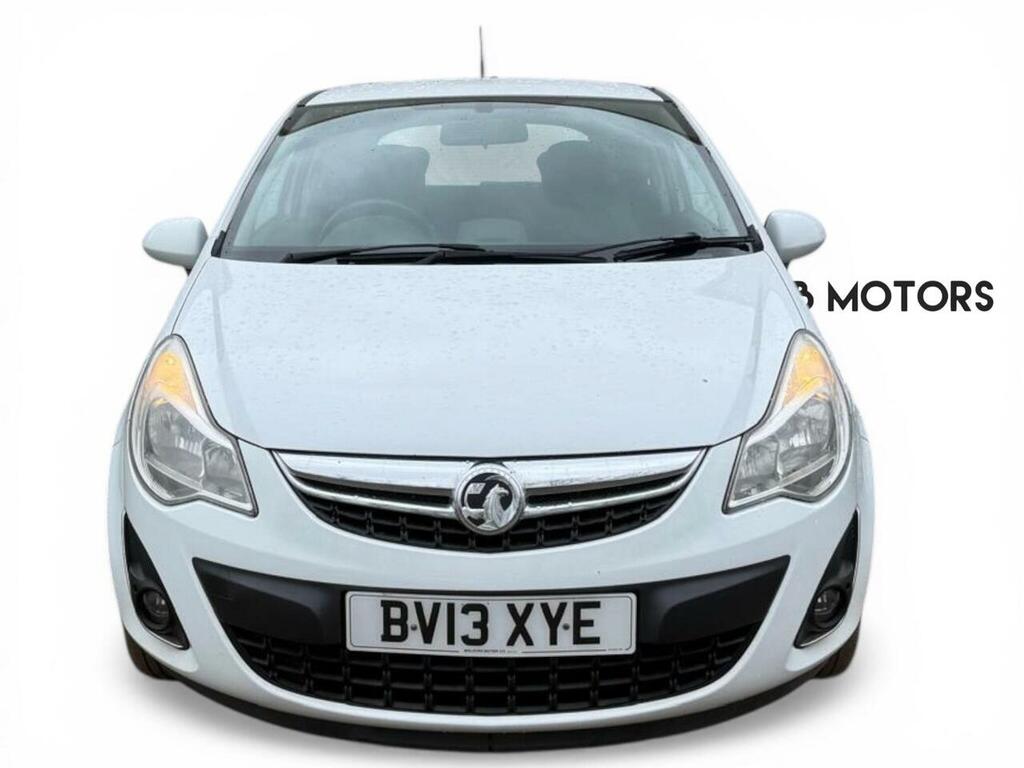 Vauxhall Corsa 1.2 16V Energy Euro 5 BV13XYE White #2