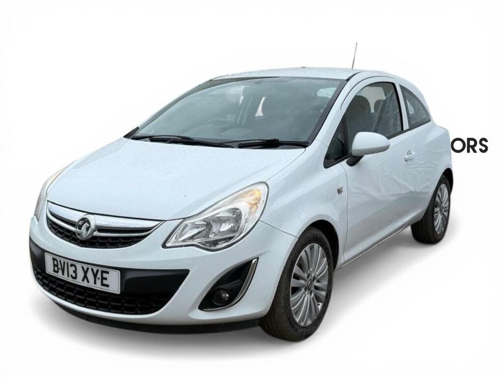 Vauxhall Corsa 1.2 16V Energy Euro 5 BV13XYE White #3