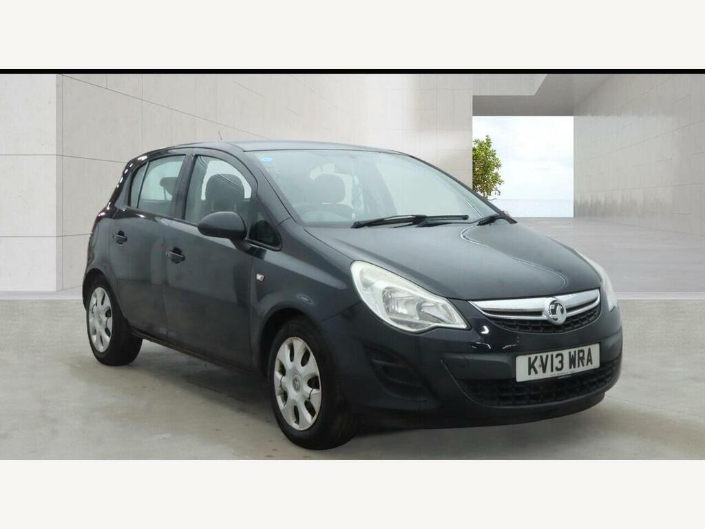 Vauxhall Corsa 1.3 Cdti Ecoflex Exclusiv Euro 5 Ss Ac Black