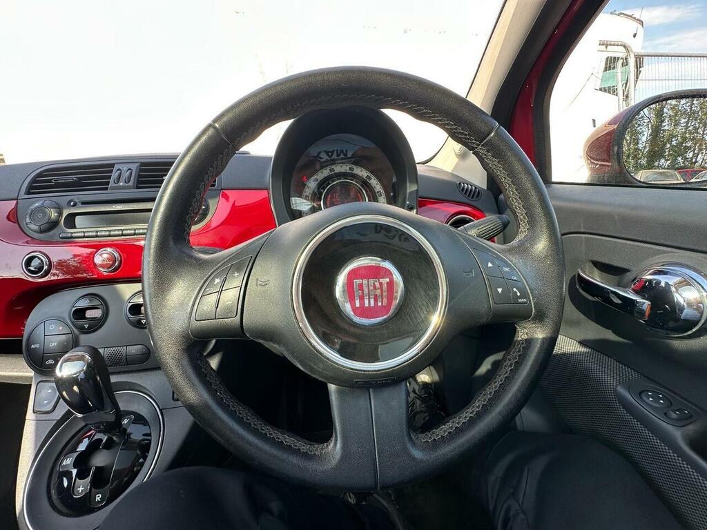 Fiat 500 0.9 Twinair Lounge Dualogic Euro 6 Ss Red #2
