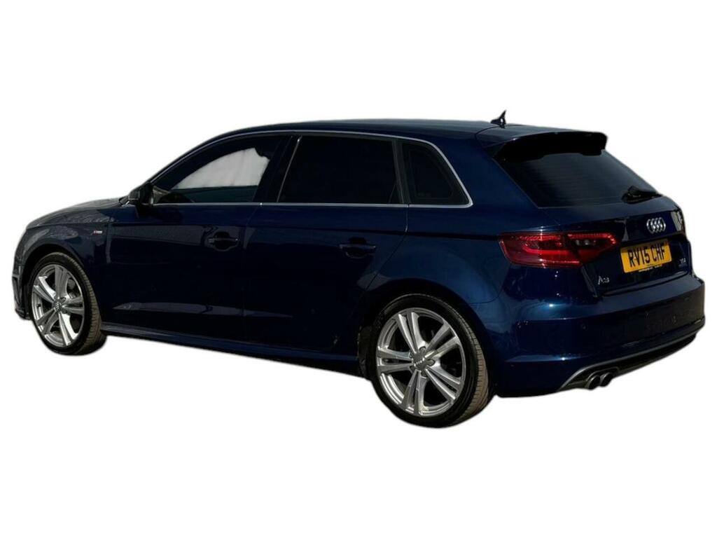 Audi A3 2.0 Tdi S Line Sportback S Tronic Quattro Euro 6 RV15CHF Blue #5