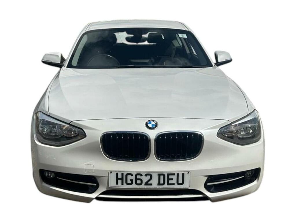 BMW 1 Series 2.0 118D Sport Euro 5 Ss HG62DEU White #2