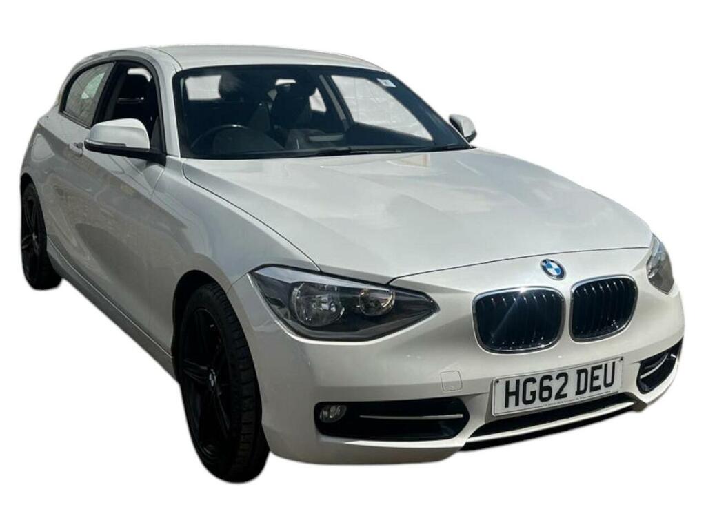 BMW 1 Series 2.0 118D Sport Euro 5 Ss White